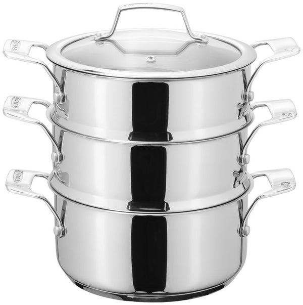 LE CREUSET - 3-ply stainless-steel multi-steamer 24cm