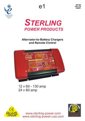 Sterling Power elektrischer Batterie-Hauptschalter 160A bis 640A