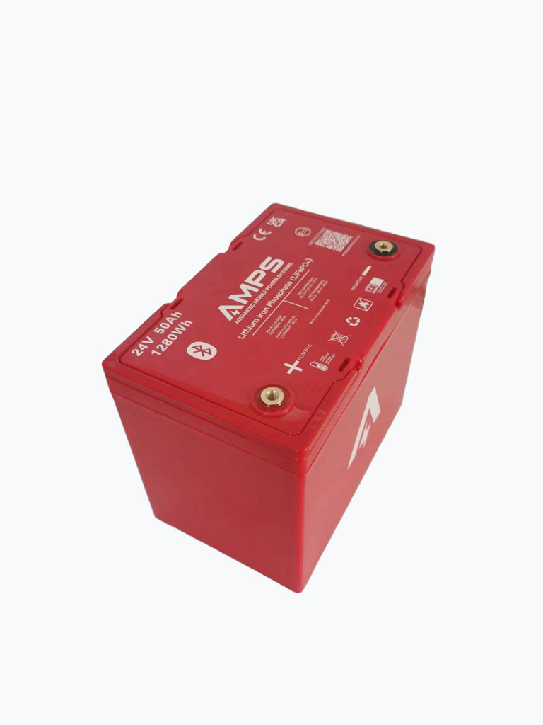 24V 150AH Lithium Iron Phosphate (LiFePO4) Battery + BMS&BLUETOOTH