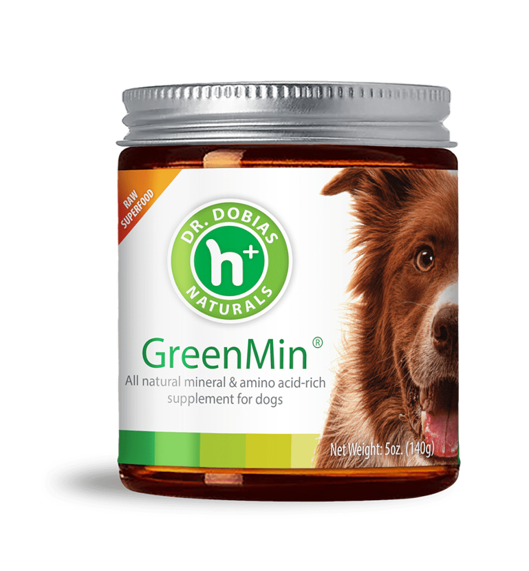 Natural　Dog　–　Healing　Calcium　Dobias　Dr.　Dobias　Mineral-Rich　Superfood　GreenMin　Dr.　Supplement:　Peter