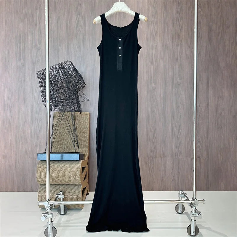 Womenâ€™s Summer Slim Wrap Midi Dress - Y2K Style - Image 6