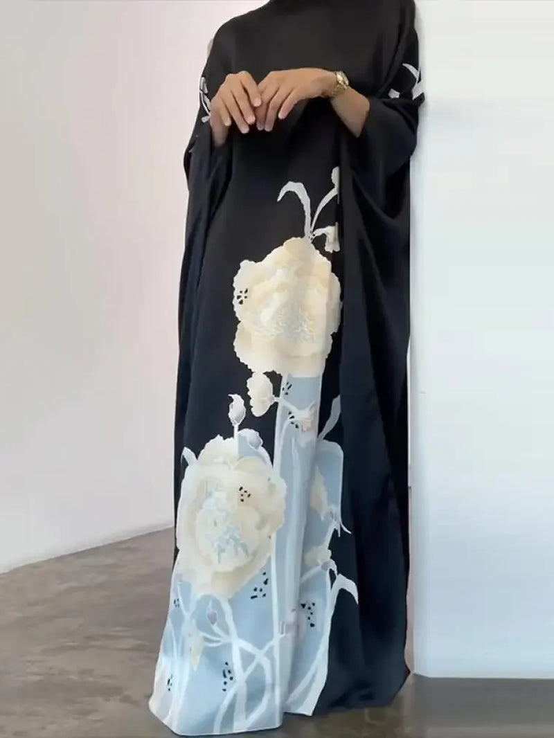 Elegant Floral Print Casual Dress for Spring Evenings - Image 3