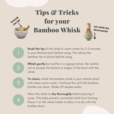 bamboo whisk tips and tricks how to