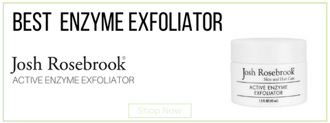 best enzyme exfoliator: josh rosebrook active enzyme exfoliator 
