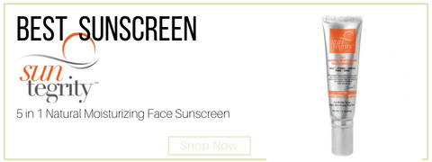 best sunscreen: suntegrity 5 in 1 natural moisturizing face sunscreen 