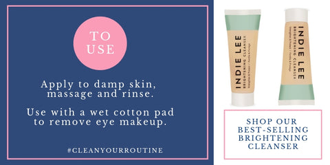 to use: apply to damp skin, massage and rinse. use with a wet cotton pad to remove eye makeup. 