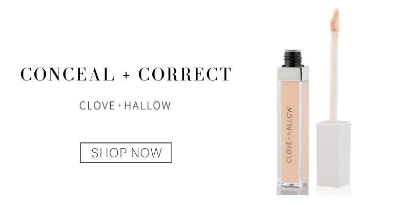 conceal and correct from clove and hallow 