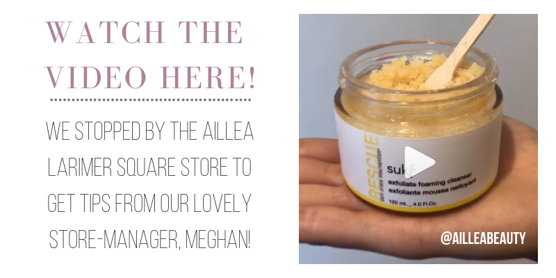 watch the video here! we stopped by the aillea larimer square store to get tips from our lovely store-manager, meghan! 