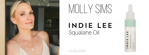 molly sims: indie lee squalane oil