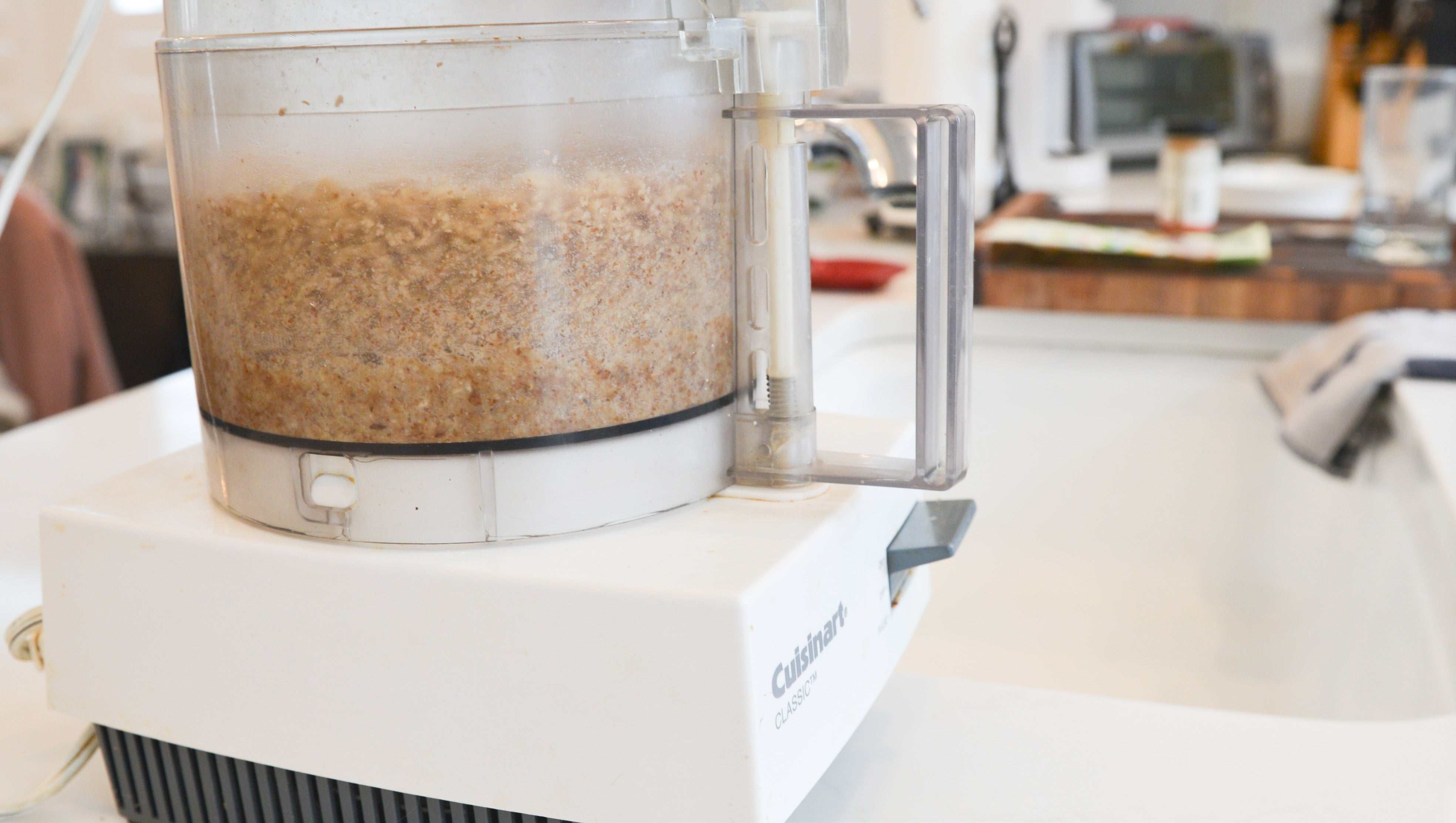 walnut butter in food processor