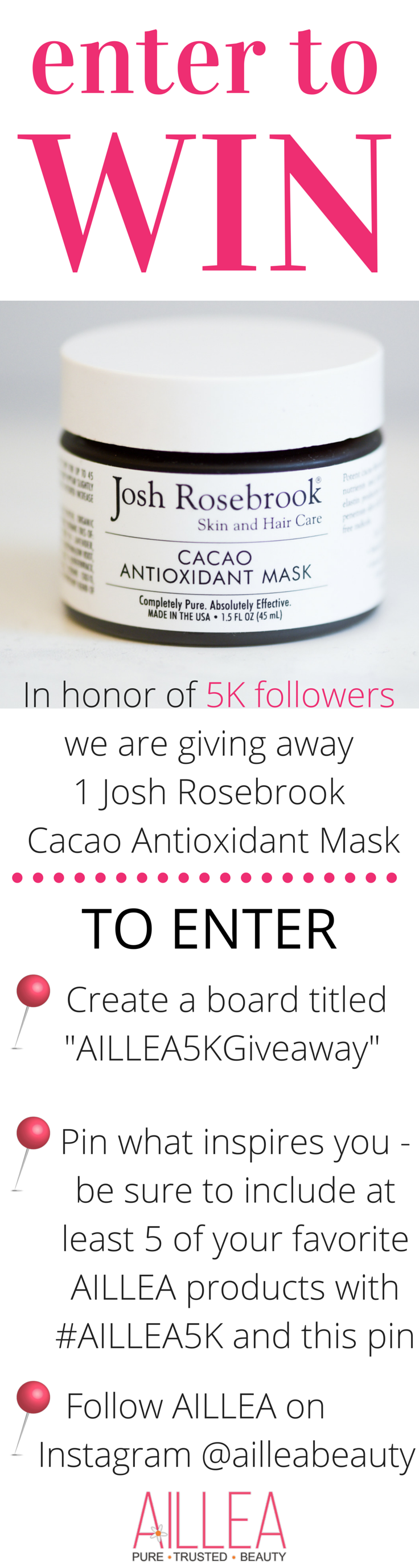 pinterest giveaway 