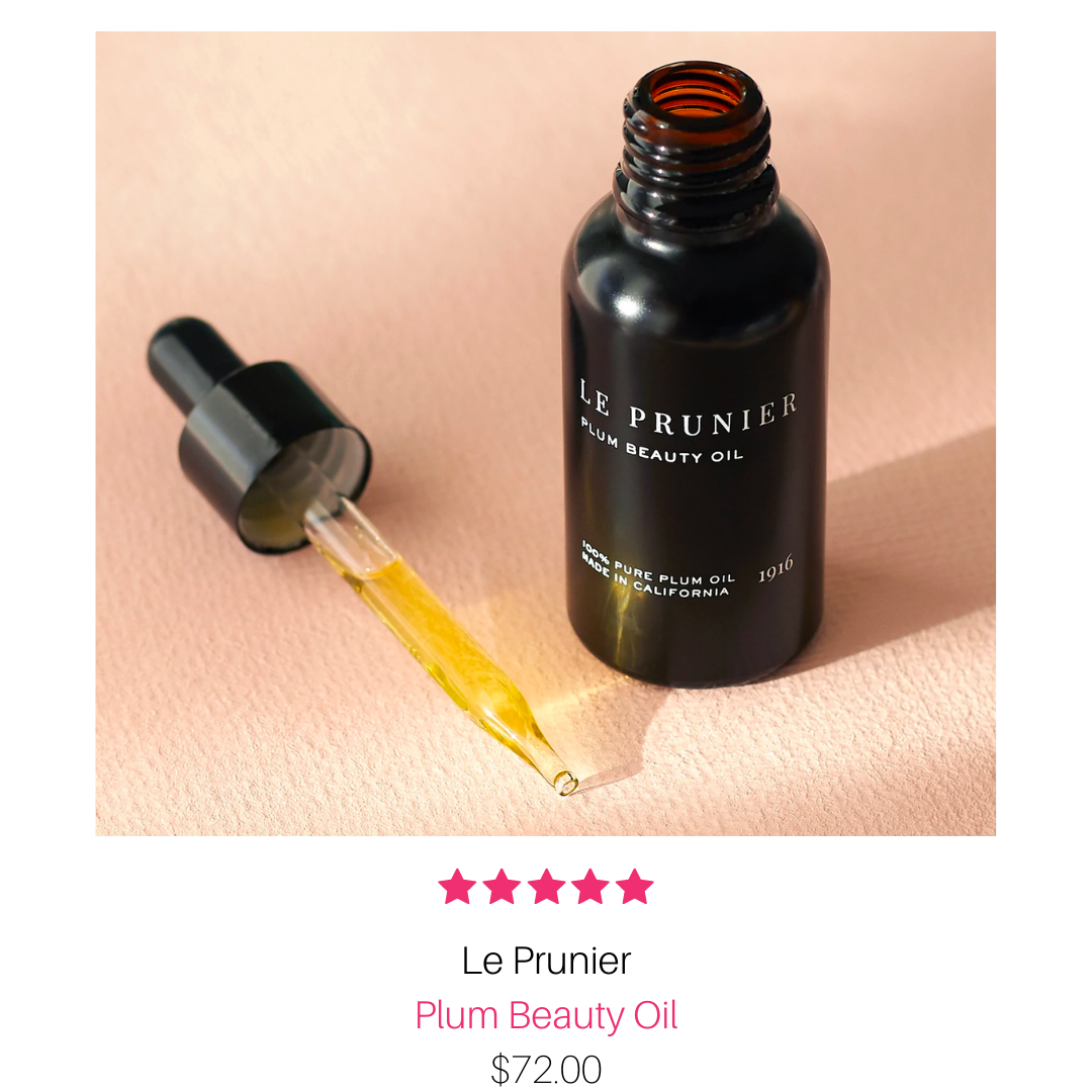 Le Prunier plum beauty oil $72.00