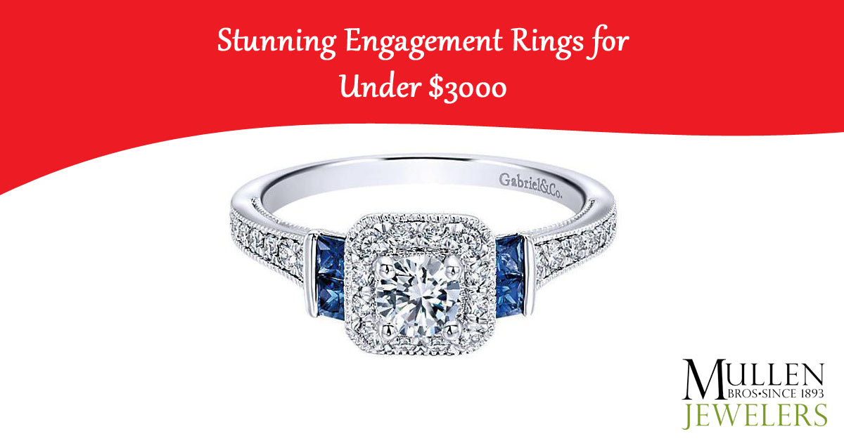 engagement rings under 3000