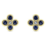 The Birthstone Bulletin Sapphire Earrings