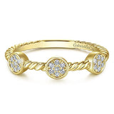 Gifts for Mother's Day Stackable Rings