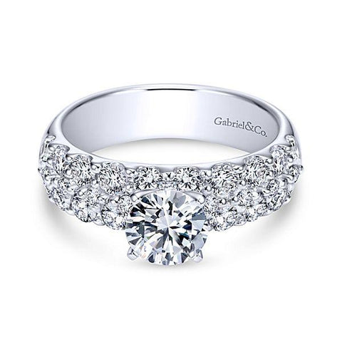 How to Include Your Pets in Your Proposal -Beautiful White Gold Diamond Engagement Ring