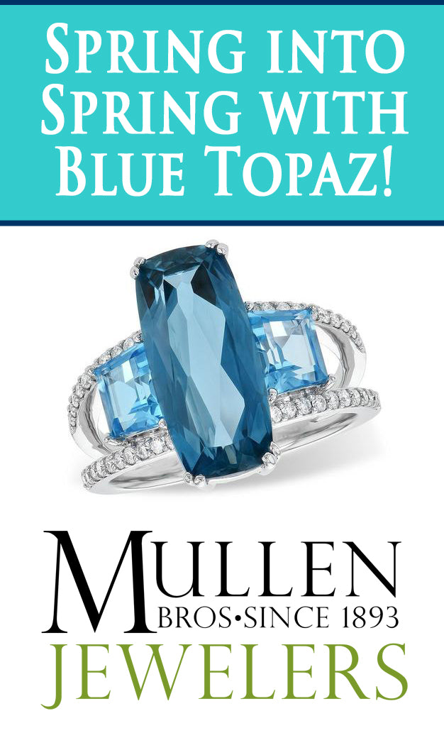 Spring into Spring with Blue Topaz