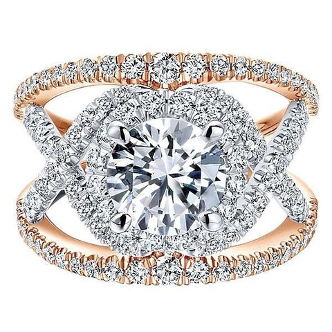 How to Include Your Pet in Your Proposal - Beautiful Rose Gold Diamond Engagement Ring