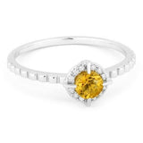 Citrine Birthstone Ring