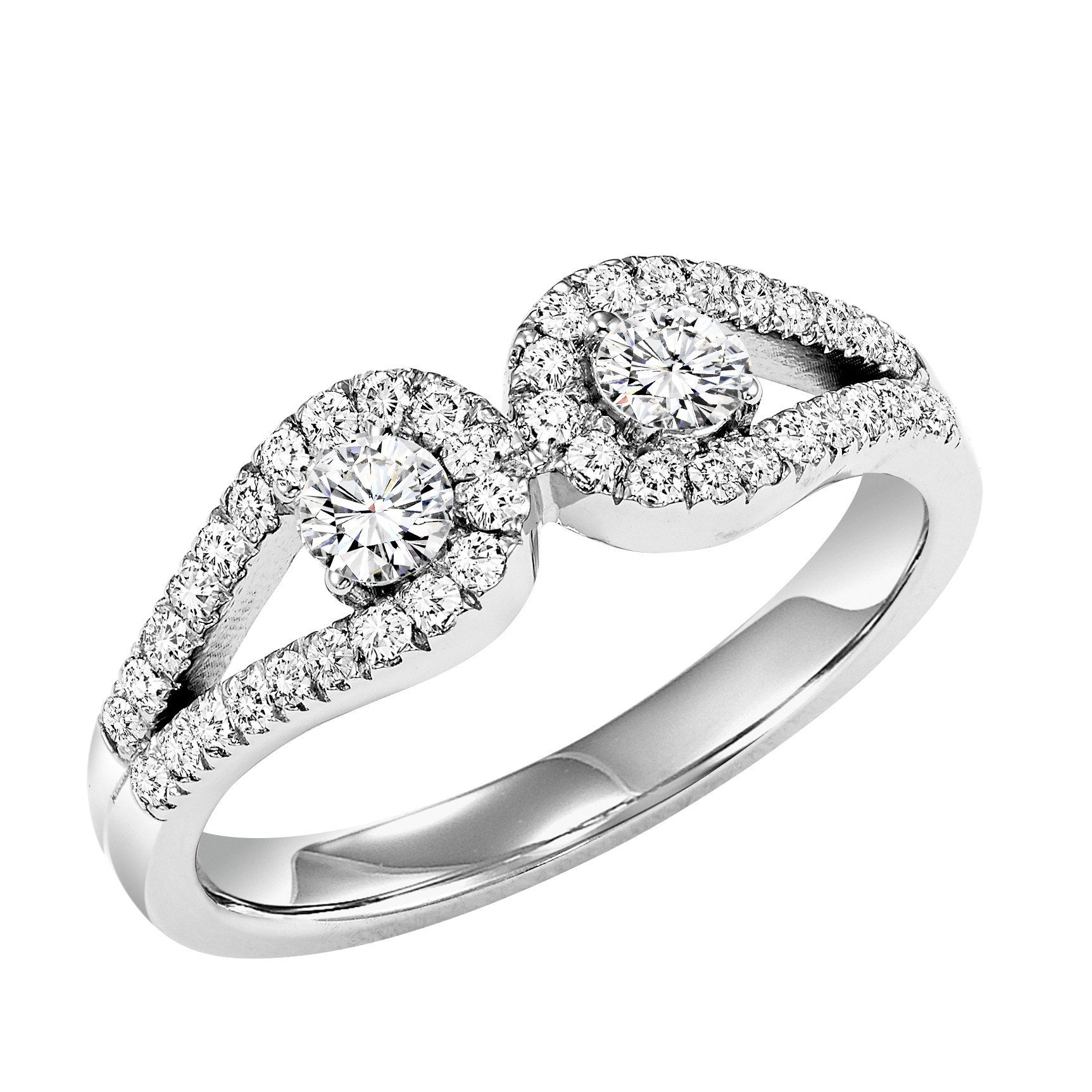 twogether diamond ring