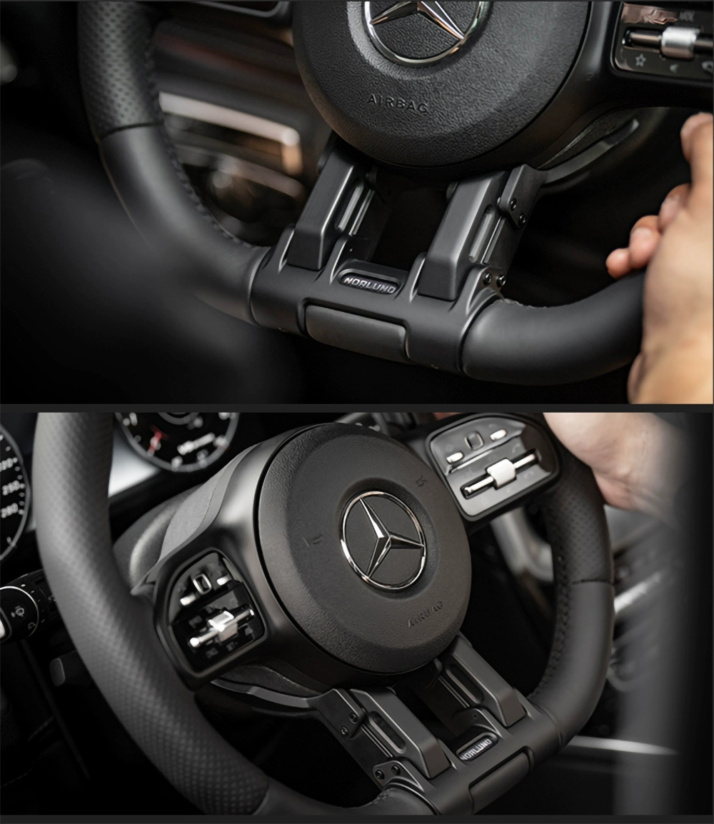 Premium NORLUND G Wagon aluminum steering wheel joint swing arm in two colors