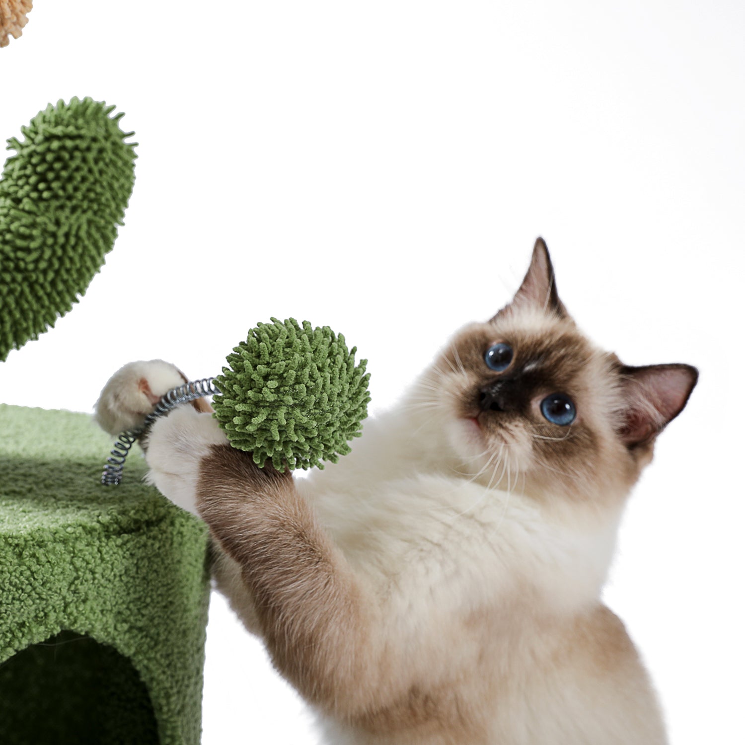 BOSOZOKU Cactus Cat Tree Cat Tower 43´´ with Sisal Scratching Post