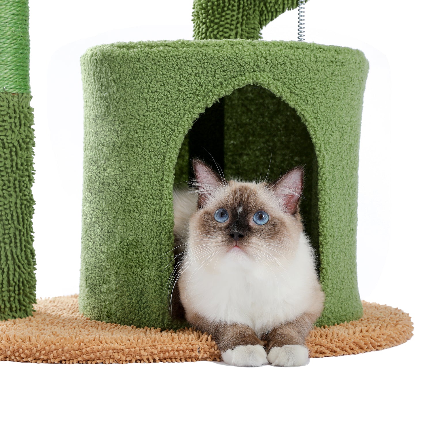 BOSOZOKU Cactus Cat Tree Cat Tower 43´´ with Sisal Scratching Post