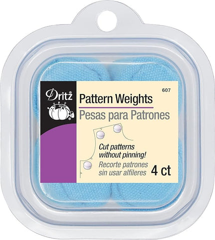 Blue Pattern Weights by Dritz