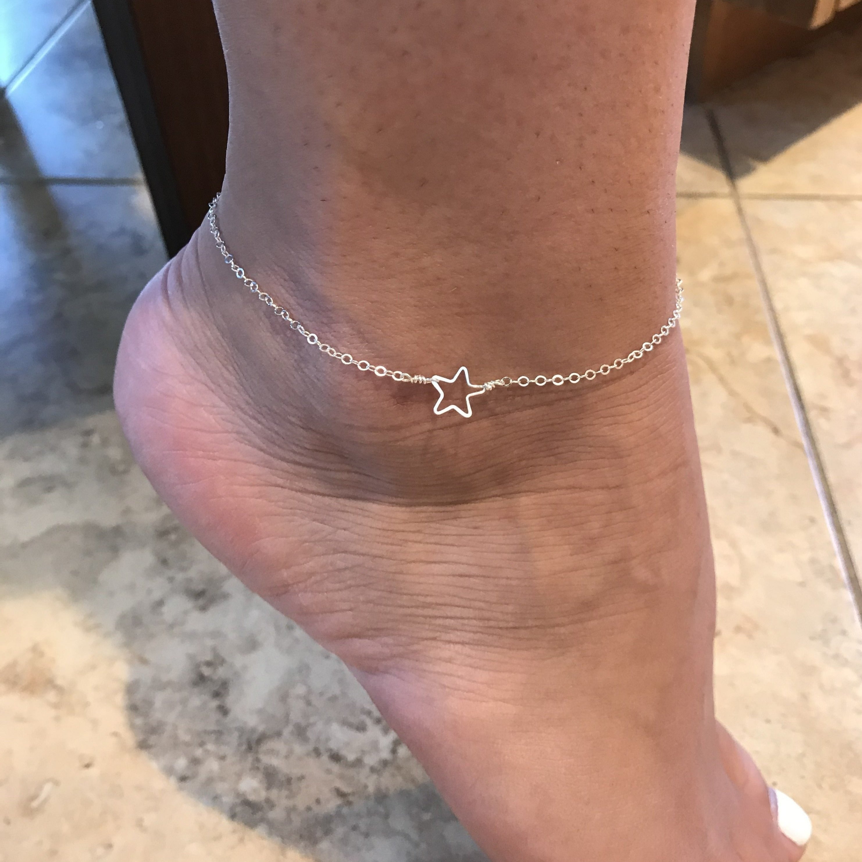 Tiny Star Anklet