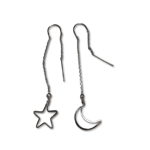 the threader charm earrings – camijdesigns