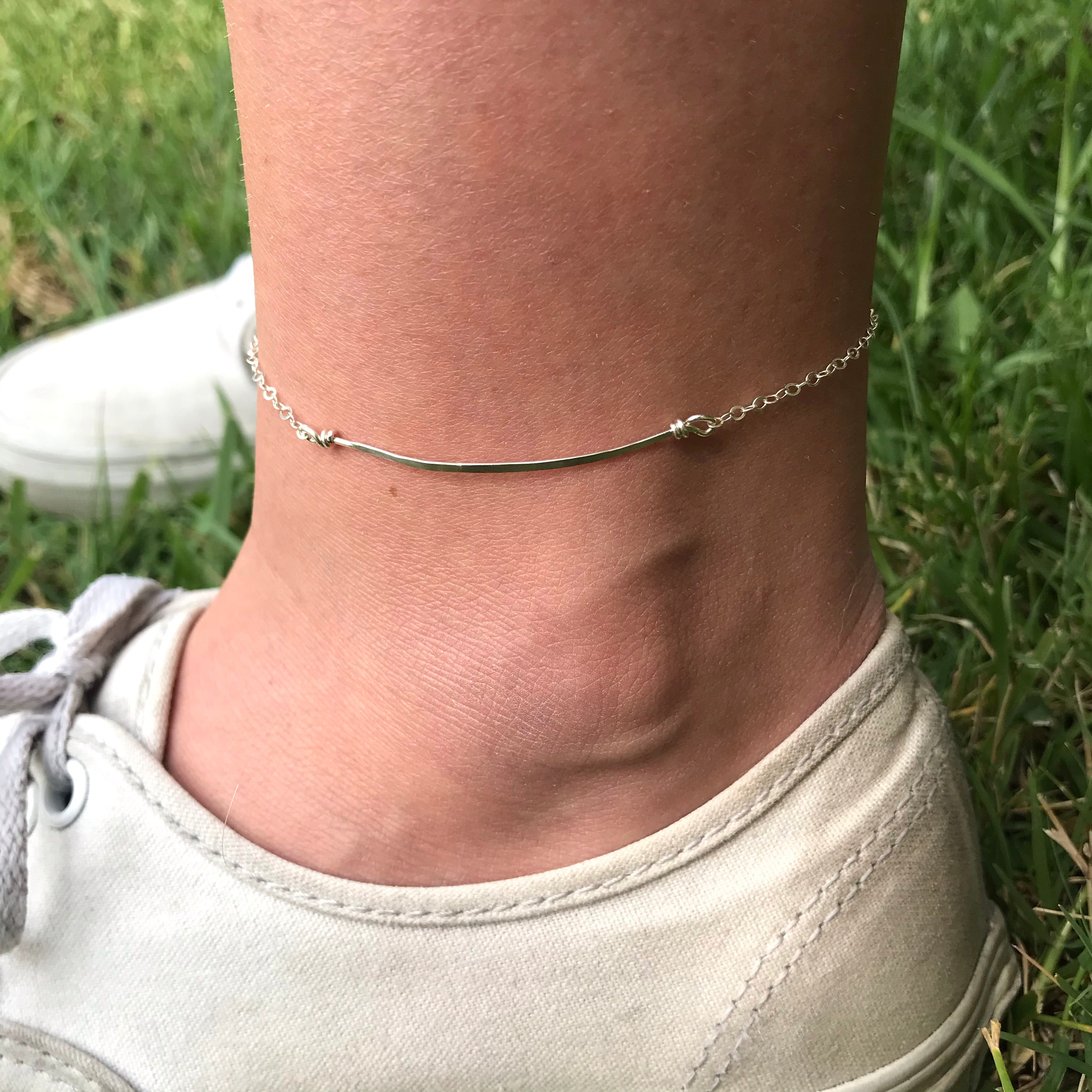 Fringe Bar Anklet