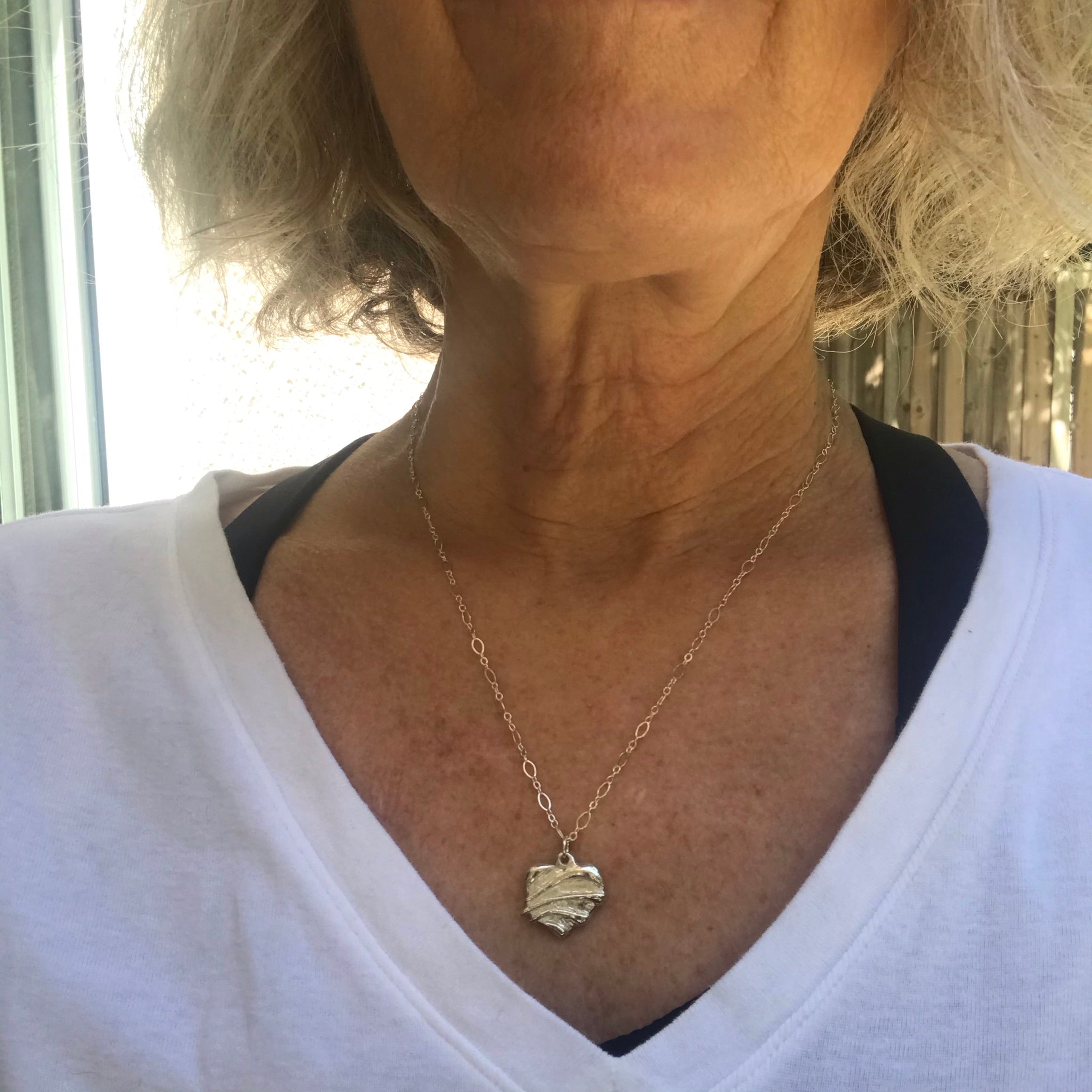 Celebrate Hope Heart Pendant Necklace