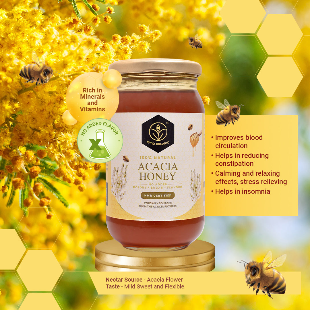 Acacia Flower Honey | Shiva Organic