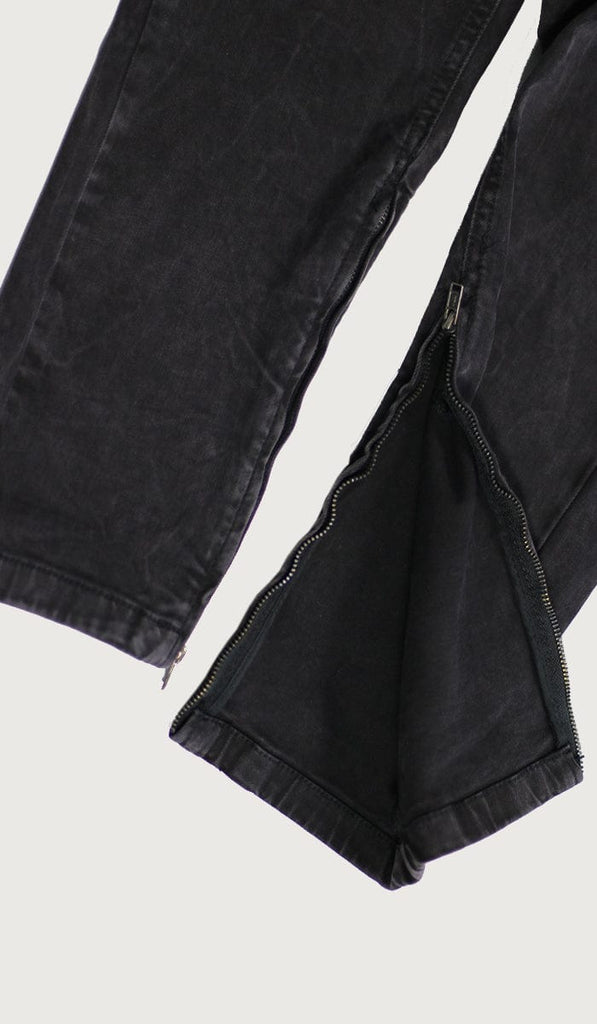 Men's Fade Black Stack Zipper Jean | Hyper Denim – HYPER DENIM