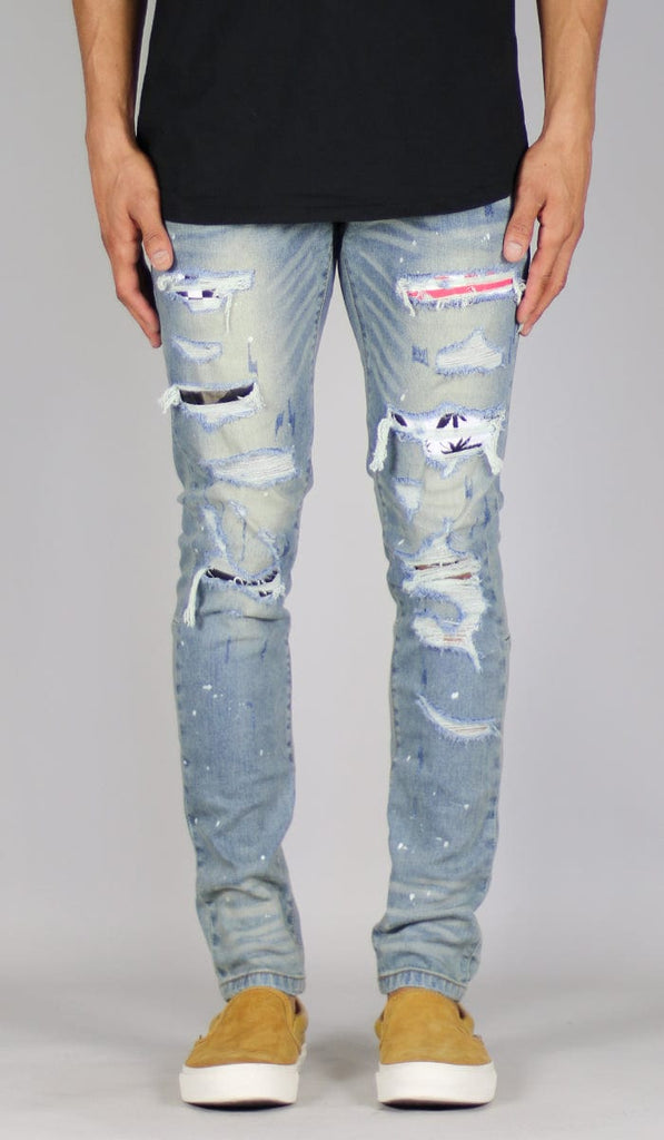 Indigo Patch Jean | Hyper Denim – HYPER DENIM