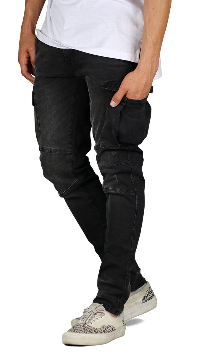 Black Cargo Jean