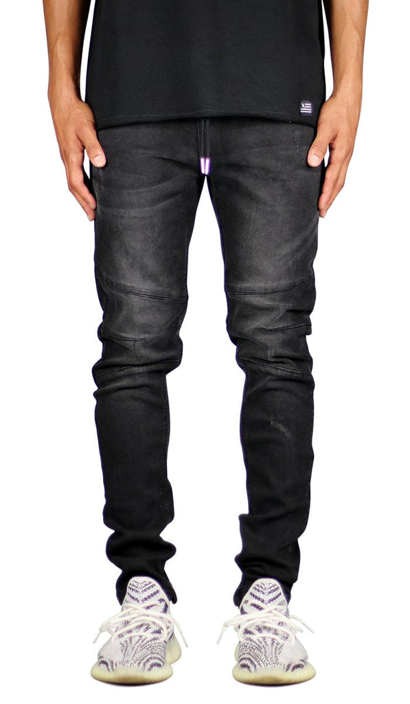 Black Cargo Joggers, True to Size, Hyper Denim