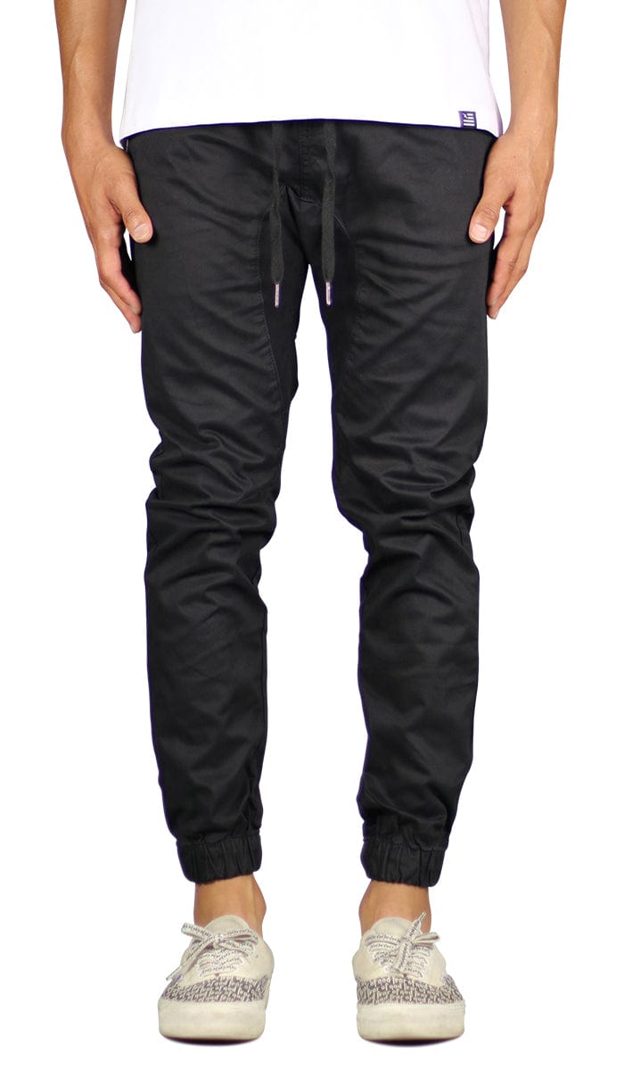 Black Drop Crotch Jogger | Hyper Denim – HYPER DENIM