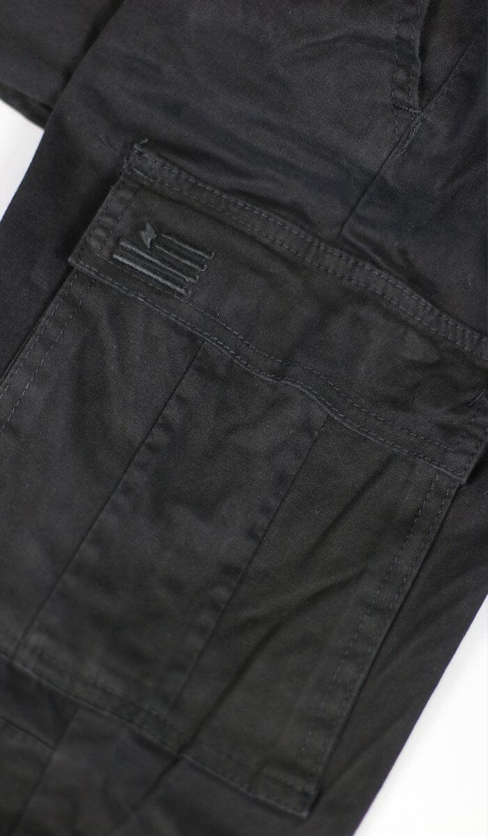 Black Cargo Joggers | True to Size | Shop Hyper Denim