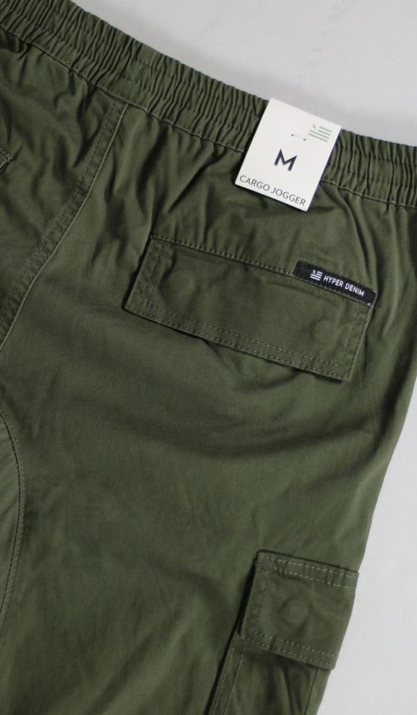 Olive Cargo Jogger | Hyper Denim – HYPER DENIM