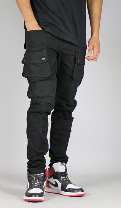 Black Cargo Pants