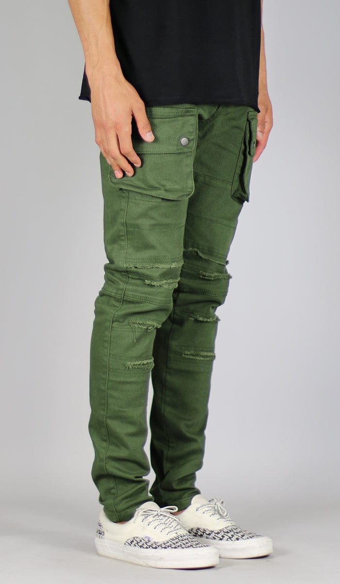 Olive Cargo Pants