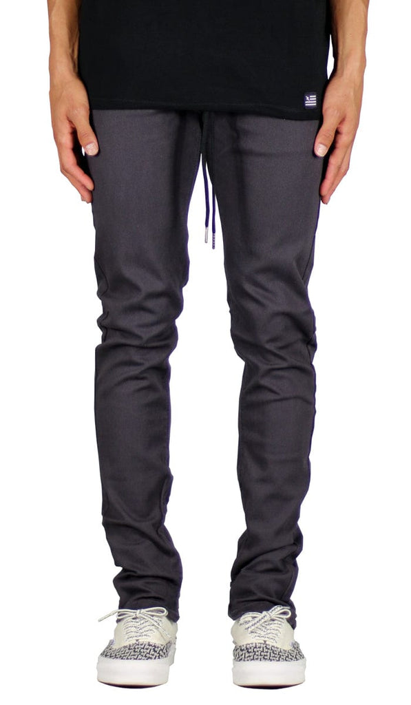 Black Knee Zipper pant, Hyper Denim