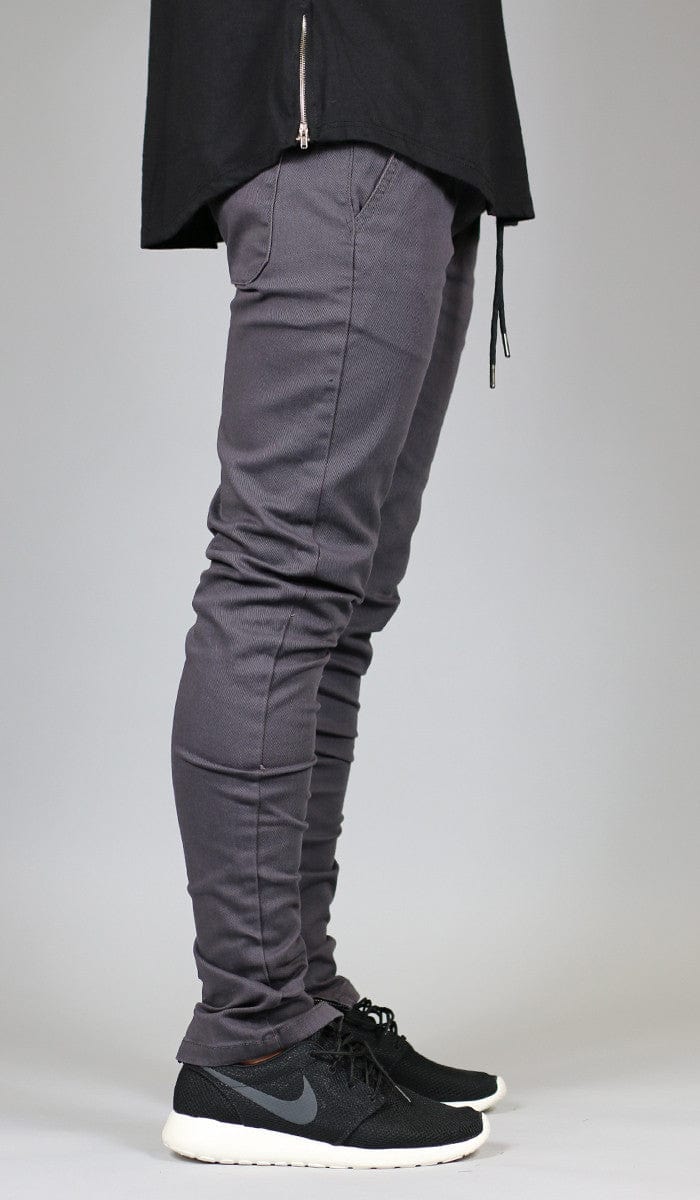 Charcoal Zipper Pant