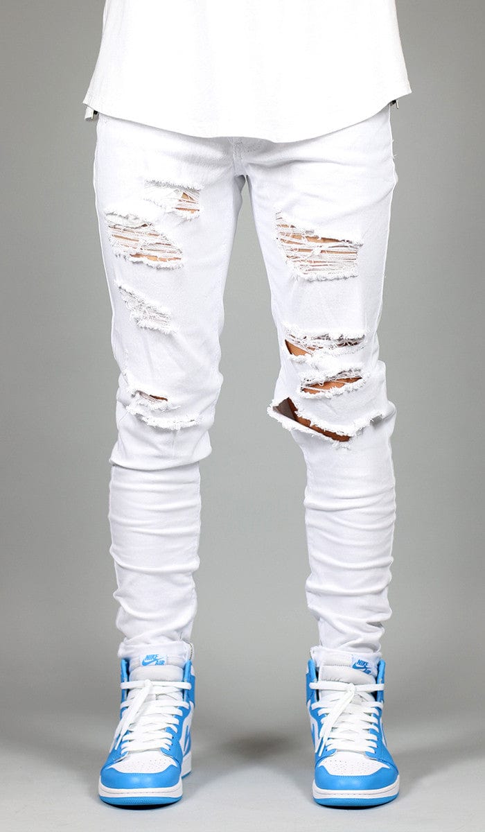 dark ripped jeans american eagle