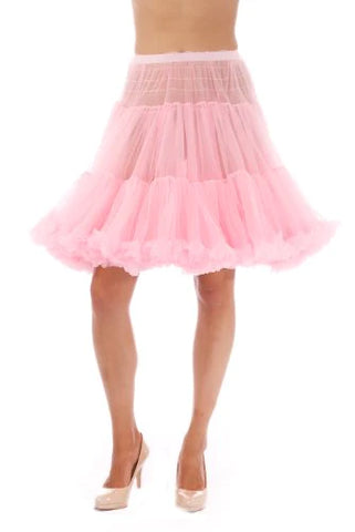 Luxury Vintage Knee Length Crinoline Petticoat - Pink