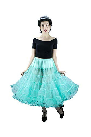 Melonie Luxury Adult Crinoline Petticoat - Turquoise