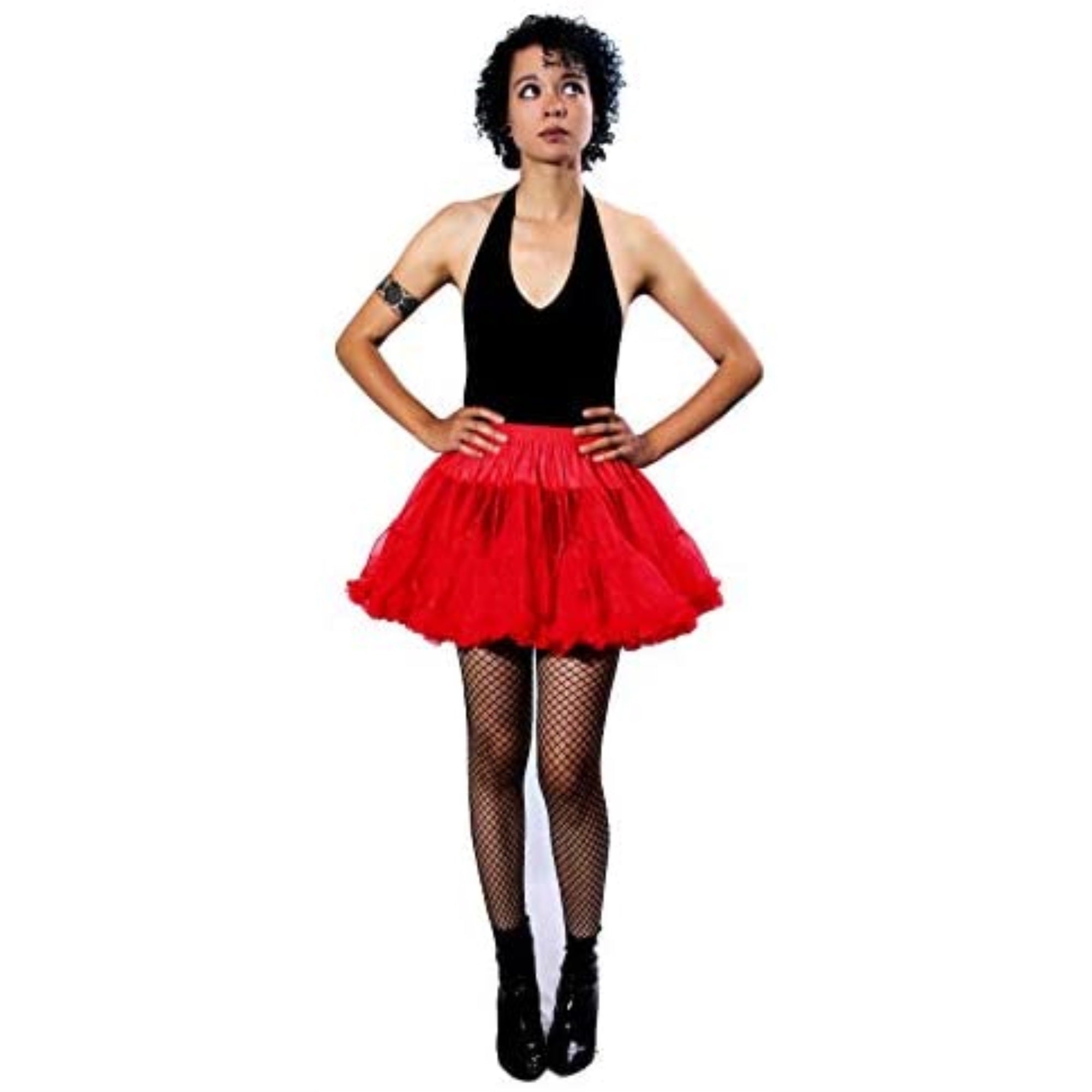 Women's 15in Sexy Tutu Skirt for Halloween & Costume Wear-Red –  Malcomodes.biz