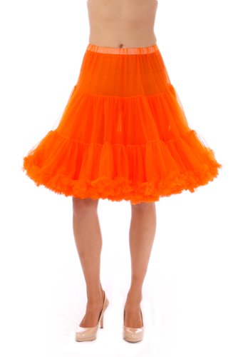 Assimilatie Huis mannetje Luxury Vintage Knee Length Crinoline Jennifer Petticoat-Orange –  Malcomodes.biz