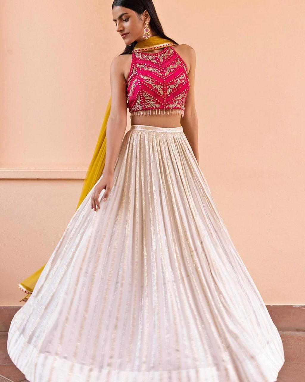 Beautiful Designer Party Wear Banarasi Lehenga Choli